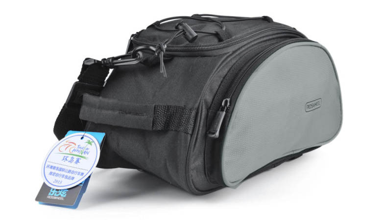 Roswheel 13L Bike Rear Rack Bag Bicycle Shelf Pocket Shoulder Pack Riding Cycling Supplies