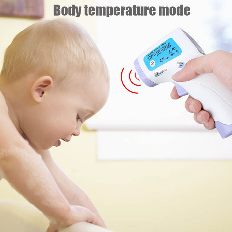 PC868 Infrared Thermometer Gun Non-contact Temperature Measurement Device