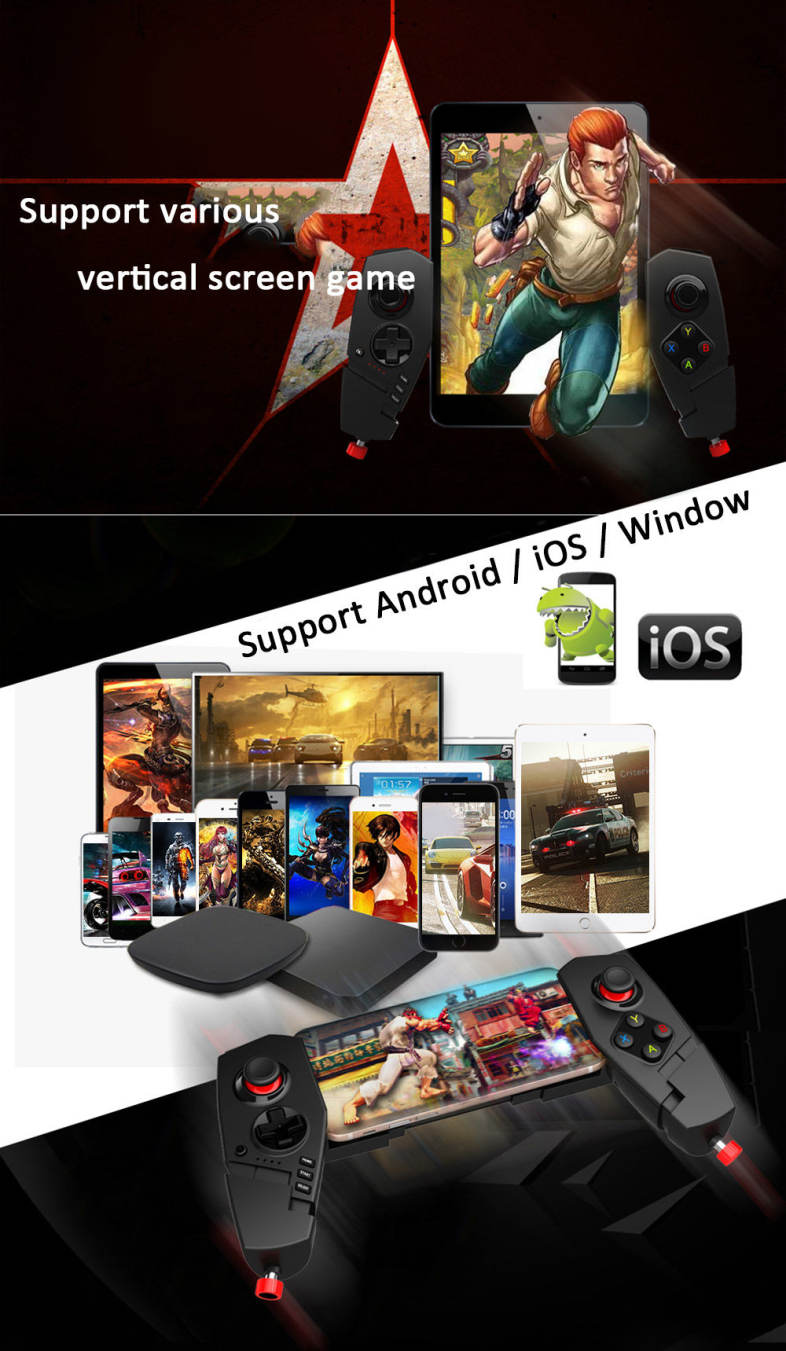 IPEGA PG - 9055 Telescopic Wireless Bluetooth 3.0 Game Controller Gamepad