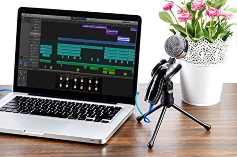 Yanmai SF-922B USB Condenser Microphone Mic Studio Audio Sound with Stand