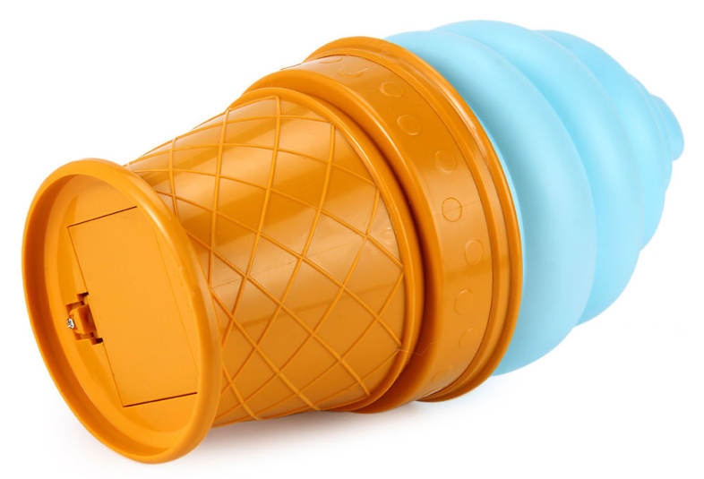 Ice Cream Cone Shaped Night Light Desk Table LED Lamp for Kids Children Bedroom Decor Lights