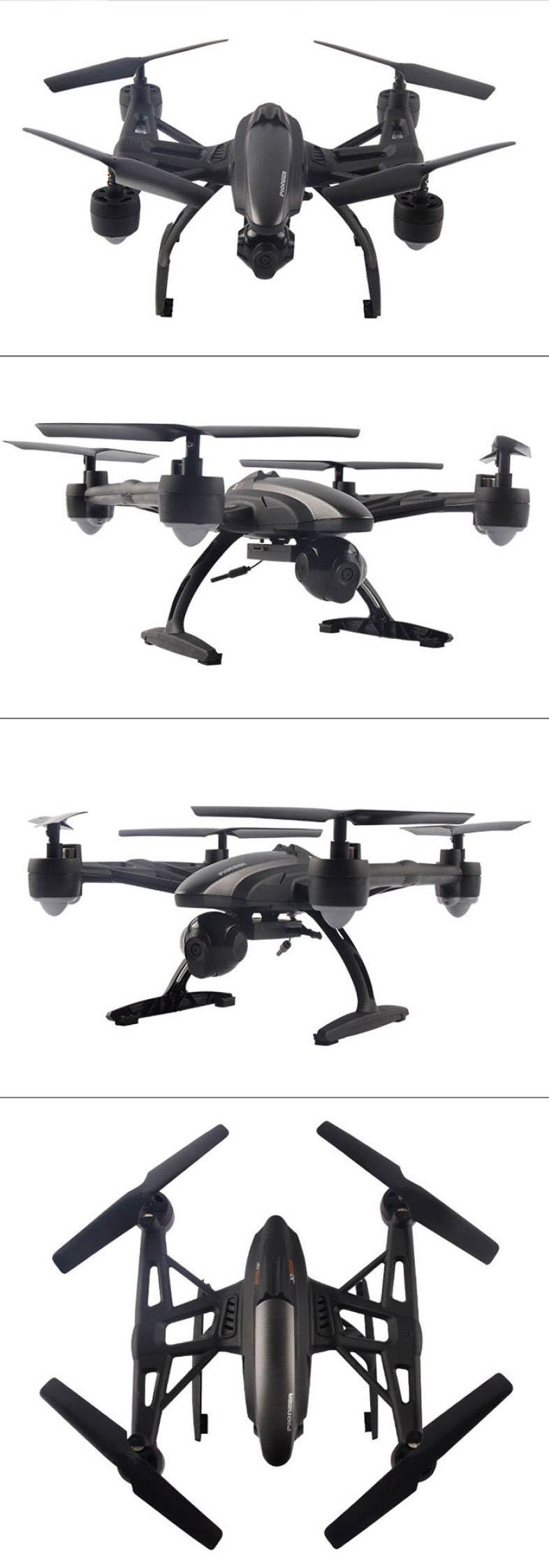 JXD 509G RC Quadcopter 5.8G Real-time FPV 0.92MP Headless Mode with Light