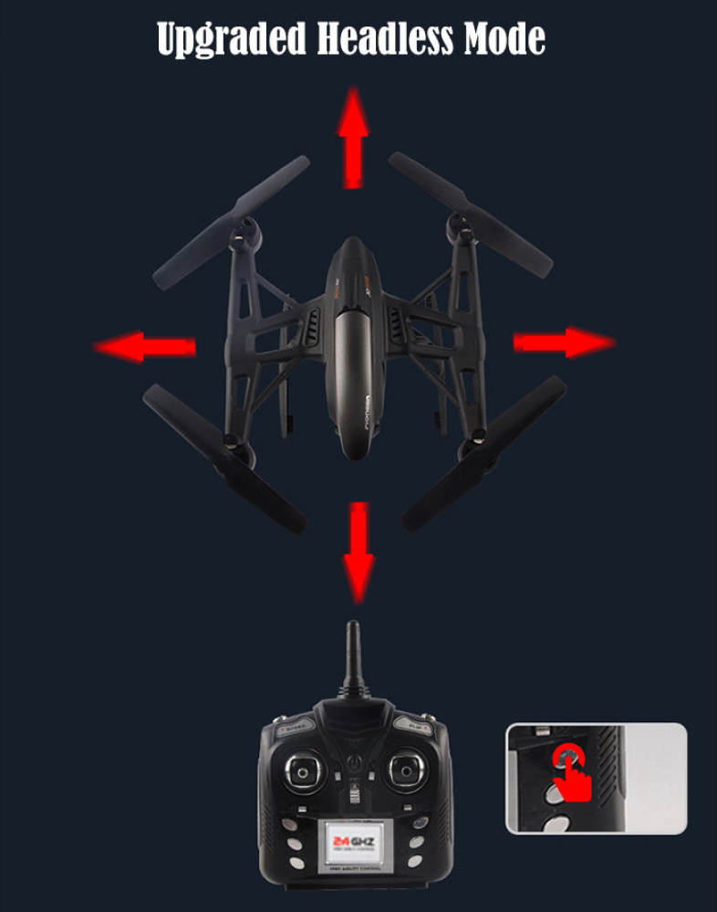 JXD 509G RC Quadcopter 5.8G Real-time FPV 0.92MP Headless Mode with Light