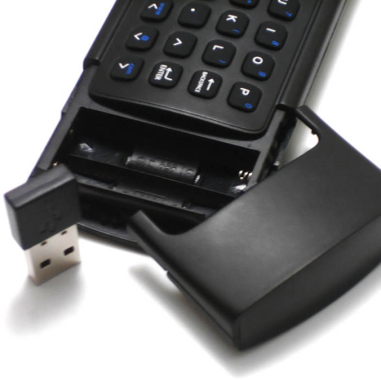 TK617 2.4G Wireless Full Keyboard Air Mouse Remote Control for Smart TV / Android Box / TV Dongle / Smart Phone / Tablet PC