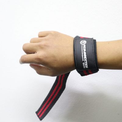 lifting strap gym heavylifting berat angkat weightlifting dumbbell barbell wrist gear training power accessories sports