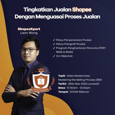 Online Training Webinar: Menguasai Proses Jualan 25 Mac 2022 10.30AM-12.00PM ( Bahasa Melayu )