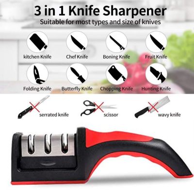 Dropship Electric Sharpener Sharpening Stone Automatic Sharpener  Multifunction Electric Knife Grinder Quick Safe And Easy To Use Kitchen  Knife Scissors Fast Sharpener to Sell Online at a Lower Price