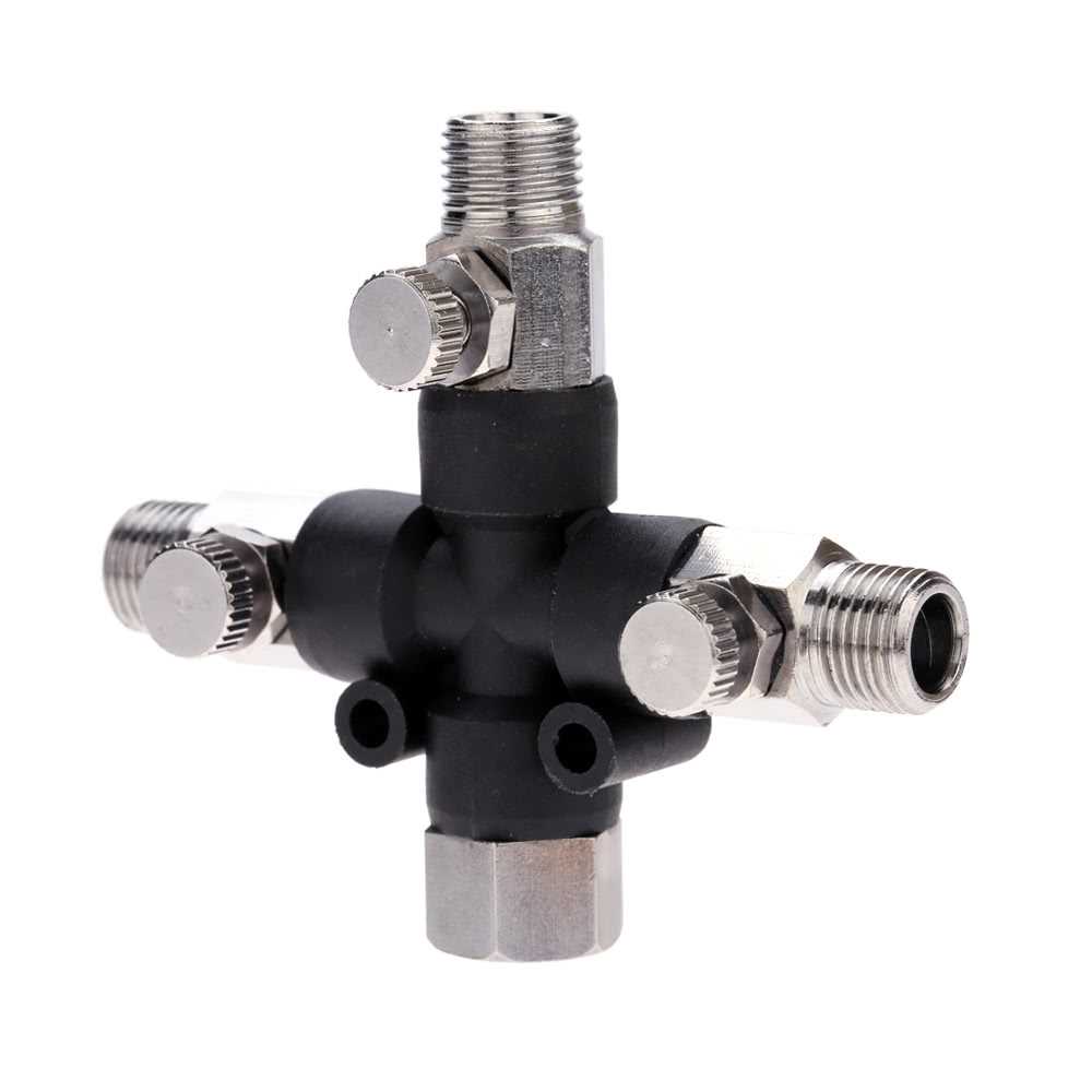 3-Way Airbrush Air Hose Splitter Manifold Professional Airbrush ...