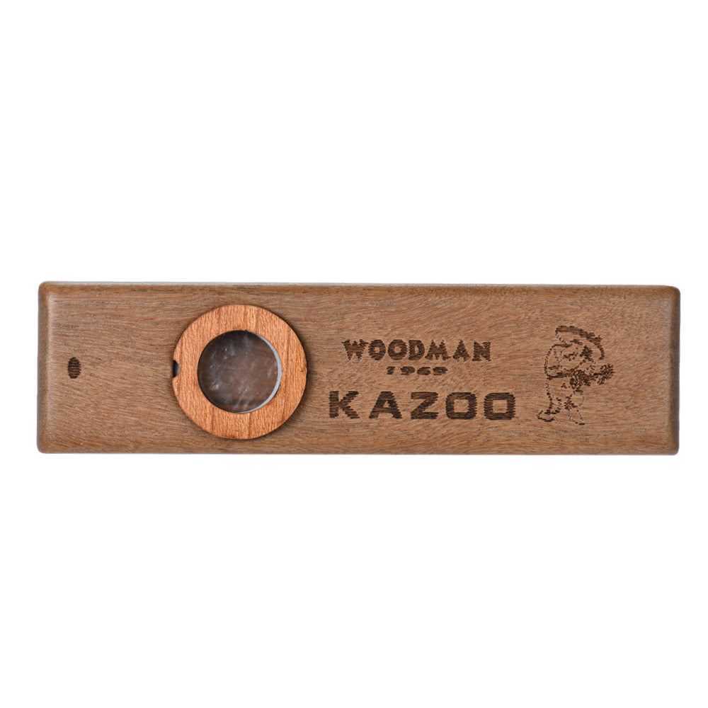 Wooden Kazoo Musical Instrument Ukulele Guitar Partner Wood Harmonica with Metal Box for Music Lover Malaysia