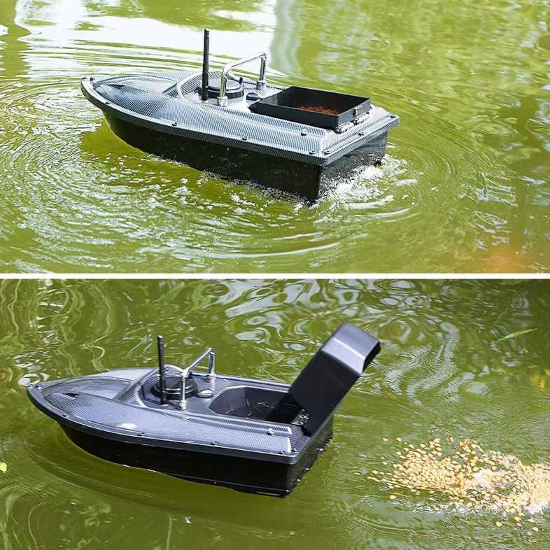 Wireless Remote Control Fishing Feeder Bait Boat Toy RC ...