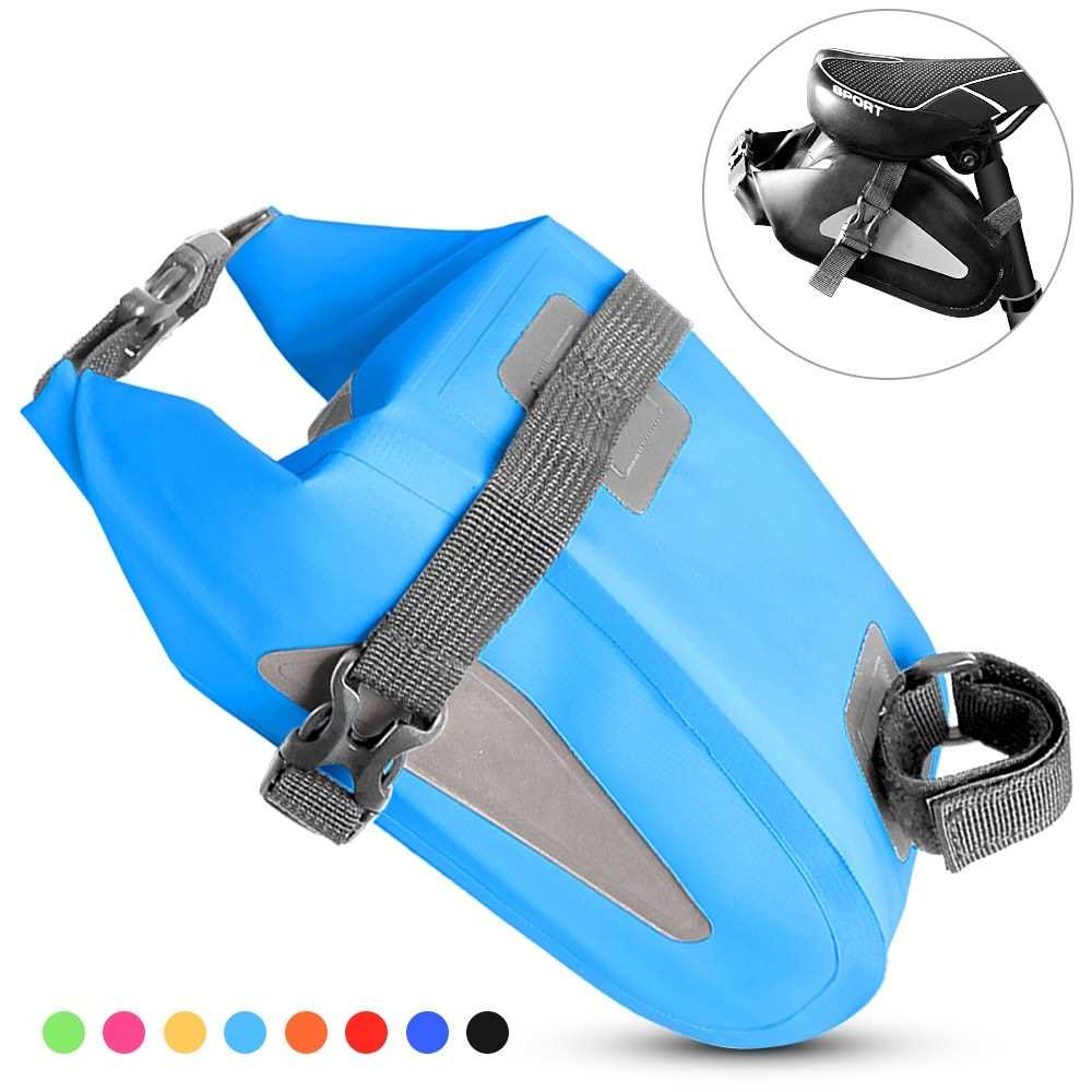 Waterproof Bicycle Bag Reflective Cycling Rear Seat Post ...